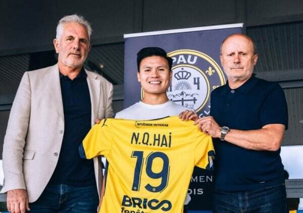 Resmi! Bintang Timnas Vietnam Nguyen Quang Hai Gabung Klub Liga 2 Prancis Pau FC