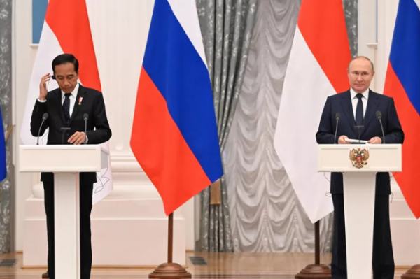 Di Hadapan Jokowi, Putin Sebut Ulah Barat Bahayakan Pangan Dunia
