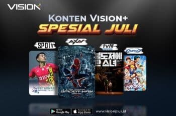 Hiburan Vision+ Spesial Bulan Juli, Ada "The Amazing Spiderman" hingga "Kuroko`s Basketball"