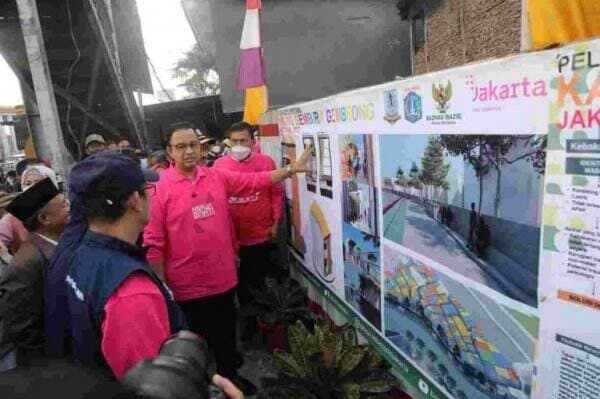 Pemprov Dan Baznas Bazis Bangun Kampung Gembira Di Eks Pasar Gembrong