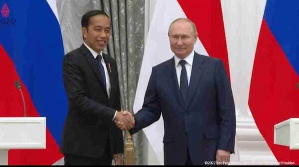 Di Depan Putin, Jokowi Tegaskan RI Tak Punya Kepentingan Apapun, Hanya Ingin Perang Segera Selesai
