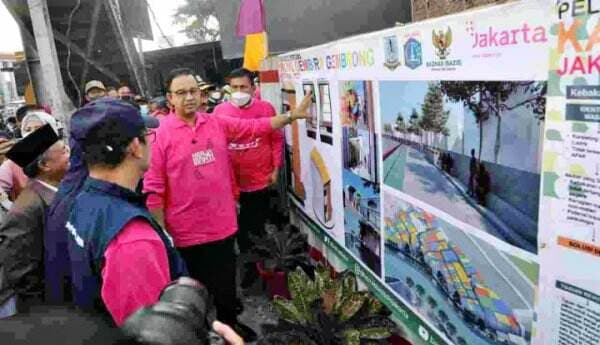 Revitalisasi Kawasan Kampung Gembrong, Anies: Rakyat Berhak Dapat Rumah Berkualitas!