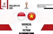 Prediksi dan Link Live Streaming Piala AFF U-19 2022: Vietnam vs Indonesia