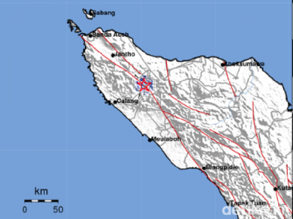 Sejak Januari 2022, Aceh Dilanda 565 Kali Gempa