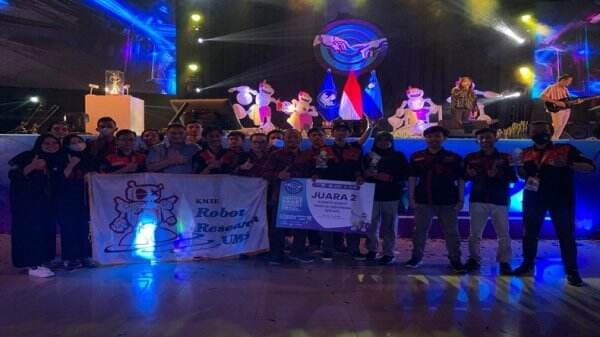 Kontes Robot Indonesia 2022, Tim UMS Sabet Juara 2