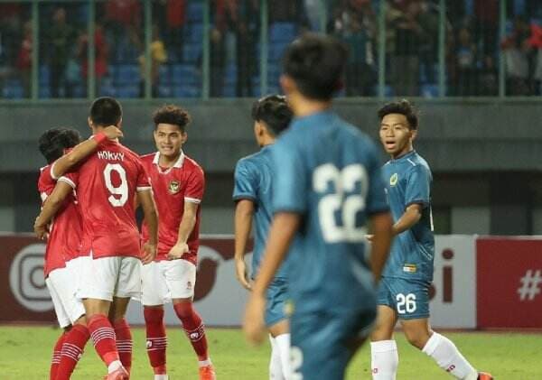 Babak Pertama Usai, Timnas Indonesia U-19 Unggul Telak atas Brunei Darussalam
