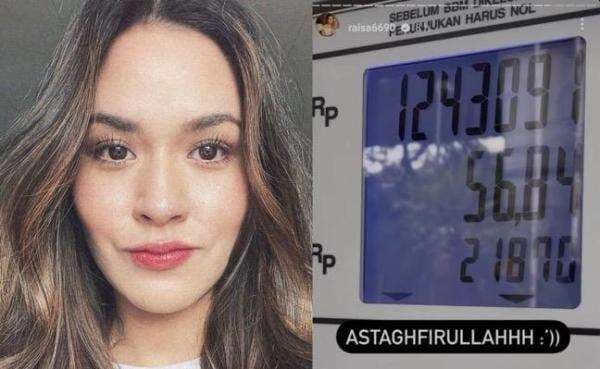 Raisa Kaget Isi Bensin 52 Liter Bayar Rp1,2 Juta, Netizen: Setara Uang Muka Sekolah Paud Raisa Kaget Isi Bensin 52 Liter Bayar Rp1,2 Juta, Netizen: Setara Uang Muka Sekolah Paud