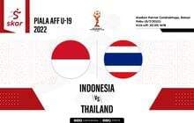 LIVE Update: Timnas U-19 Indonesia vs Thailand di Piala AFF U-19 2022