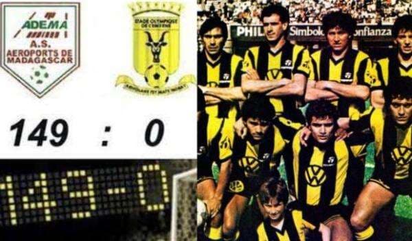 4 Hasil Pertandingan Sepak Bola dengan Skor Tergila: Salah Satunya 149-0! 4 Hasil Pertandingan Sepak Bola dengan Skor Tergila: Salah Satunya 149-0!