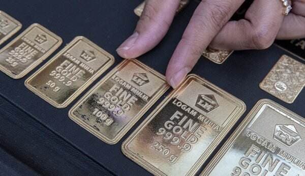 Harga Emas Antam Hari Ini Lebih Murah, Turun Lagi Rp2.000