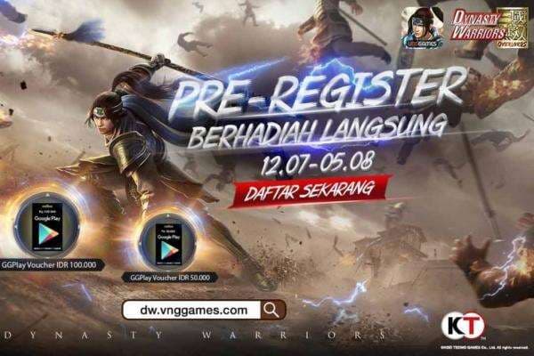Sajikan Pertempuran Jenderal dari Tiga Kerajaan, Dynasty Warriors: Overlords Buka Masa Pra-registrasi Sajikan Pertempuran Jenderal dari Tiga Kerajaan, Dynasty Warriors: Overlords Buka Masa Pra-registrasi
