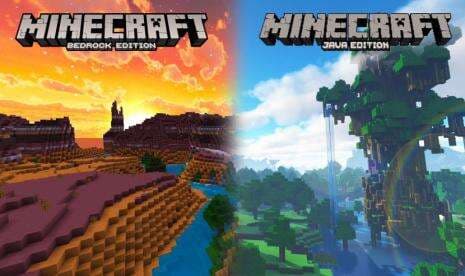 Minecraft java Edition Vs Bedrock Edition, Bagus Mana? Minecraft java Edition Vs Bedrock Edition, Bagus Mana?
