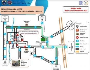 Jalan Lapangan Tembak Ditutup Imbas Revitalisasi Jembatan Cibubur, Berikut Rekayasa Lalinnya Jalan Lapangan Tembak Ditutup Imbas Revitalisasi Jembatan Cibubur, Berikut Rekayasa Lalinnya