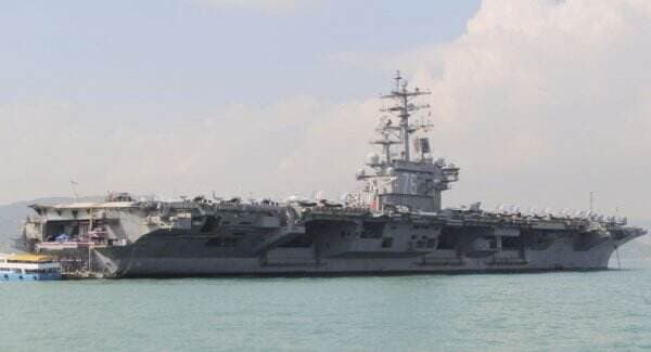China Latihan Perang di Sekeliling Taiwan, AS Kerahkan Kapal Induk USS Ronald Reagan