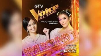 Impersonate Anggun, Penampilan Rina Nose di The Voice All Star Memukau
