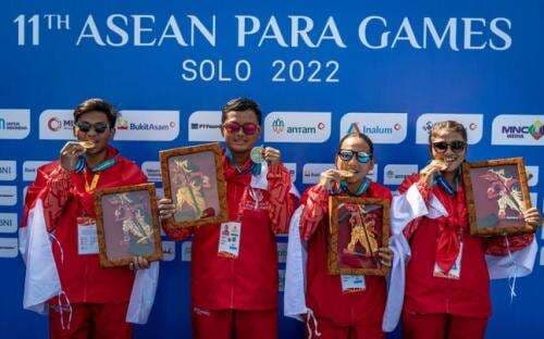 Indonesia Dipastikan Juara Umum ASEAN Para Games 2022, Tembus 171 Medali Emas