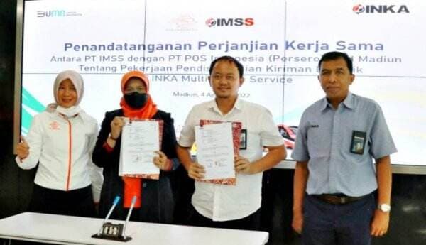 Pos Indonesia dan PT IMSS Perkuat Strategic Partnerships