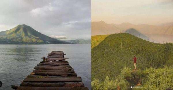 Indahnya Gunung Seminung di Lampung, Eksotis dengan Hamparan Edelweiss dan Danau Ranau Indahnya Gunung Seminung di Lampung, Eksotis dengan Hamparan Edelweiss dan Danau Ranau