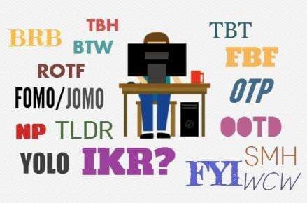 35 Singkatan Bahasa Inggris Gaul 2022, IMO, TBH, CMIIW, AFK, dan Lain-lain 35 Singkatan Bahasa Inggris Gaul 2022, IMO, TBH, CMIIW, AFK, dan Lain-lain