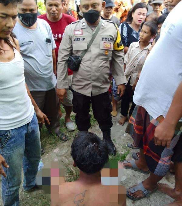 Maling motor di Carenang Kabupaten Serang ditangkap warga