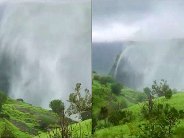 Unik! Air Terjun di India Ini Mengalir ke Atas, Diduga karena Hembusan Angin Unik! Air Terjun di India Ini Mengalir ke Atas, Diduga karena Hembusan Angin