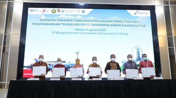 Kilang Cilacap Siap Kembangkan Biohidrokarbon dan Bioavtur Kilang Cilacap Siap Kembangkan Biohidrokarbon dan Bioavtur