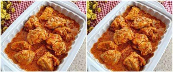 Resep ayam santan pedas, enak dan praktis cuma empat langkah Resep ayam santan pedas, enak dan praktis cuma empat langkah