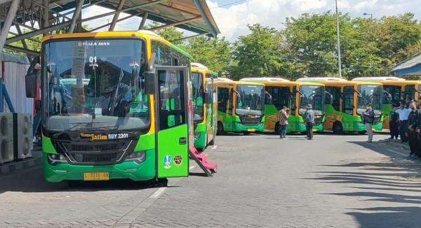 Bus Trans Jatim Resmi Beroperasi, Layani Penumpang Sejak Pukul 05.00 - 21.00 WIB