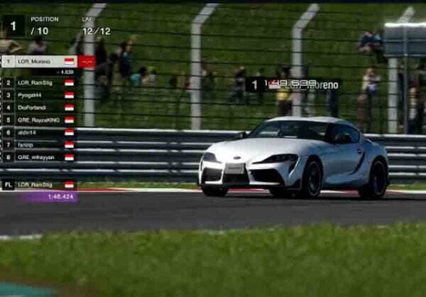 Gandeng IMI, Toyota Kembali Gelar Kompetisi e-Motorsport TGR GT Cup