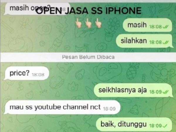 Viral Jasa Screenshot iPhone, Netizen: Segitunya Demi Gengsi Viral Jasa Screenshot iPhone, Netizen: Segitunya Demi Gengsi