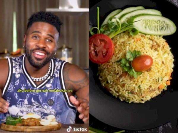 Ngakak, Bule ini Makan Nasi Goreng Pakai Tangan, Ngaku Mirip Cara Anak Bayi Makan Ngakak, Bule ini Makan Nasi Goreng Pakai Tangan, Ngaku Mirip Cara Anak Bayi Makan
