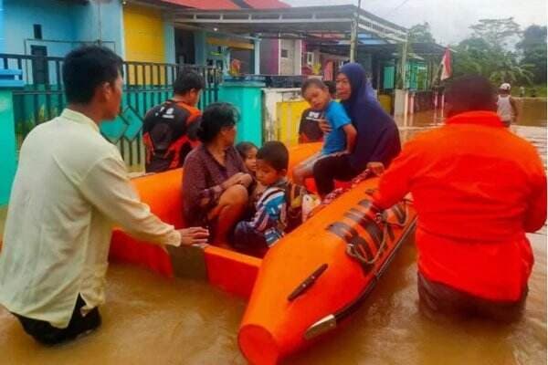Banjir Besar di Penajam Paser Utara, 135 Rumah Terendam