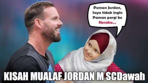 Masya Allah! Berkat Nasihat Keponakan Kecilnya, Bule Inggris ini Dapat Hidayah dan Masuk Islam Masya Allah! Berkat Nasihat Keponakan Kecilnya, Bule Inggris ini Dapat Hidayah dan Masuk Islam