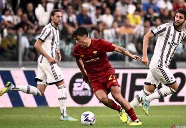 Bermain Imbang, Juventus Rela Berbagi Poin dengan AS Roma