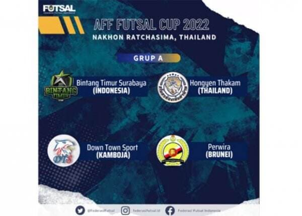 Mewakili Indonesia, BTS akan Bertarung di AFF Futsal Cup 2022