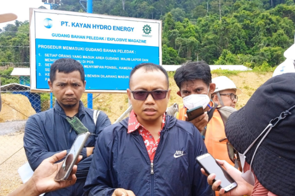 Genjot Pembangunan Jalan Akses PLTA Kayan, KHE Tunggu Izin Peledakan Genjot Pembangunan Jalan Akses PLTA Kayan, KHE Tunggu Izin Peledakan