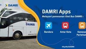 Asyik, Pesan Tiket Bus Sekarang Bisa Lewat DAMRI Apps Asyik, Pesan Tiket Bus Sekarang Bisa Lewat DAMRI Apps