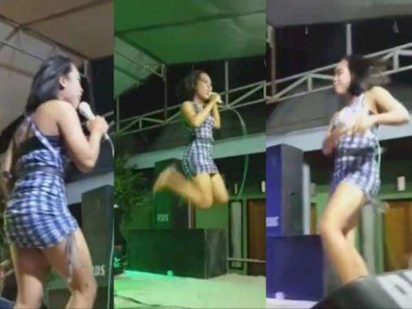 Viral, Aksi Heboh Biduan di Atas Panggung, Goyang Muter dan Salto: The Real Banting Tulang Viral, Aksi Heboh Biduan di Atas Panggung, Goyang Muter dan Salto: The Real Banting Tulang