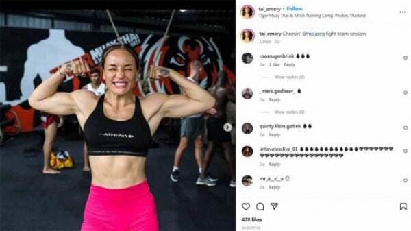 Ekstrem! Petarung MMA Wanita Selebrasi Pamer Payudara Usai Menang KO di Ajang BKFC
