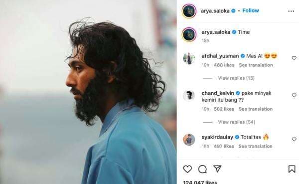 Gondrong dan Brewokan, Potret Arya Saloka Bikin Netizen Pangling Gondrong dan Brewokan, Potret Arya Saloka Bikin Netizen Pangling