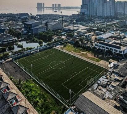 Begini Penampakan Lapangan Ingub Muara Angke, Berstandar Internasional dan Punya Lisensi FIFA Begini Penampakan Lapangan Ingub Muara Angke, Berstandar Internasional dan Punya Lisensi FIFA