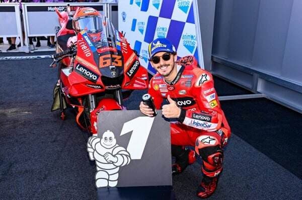 Francesco Bagnaia Sebut <i>Pole Position</i> MotoGP Aragon 2022 Menguntungkan Dirinya