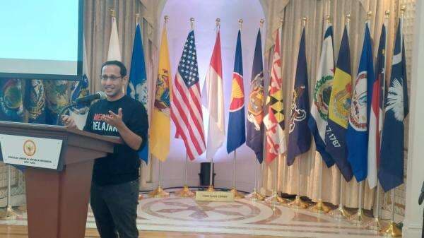 Pesan Menteri Nadiem ke Mahasiswa Indonesia di New York: Berkontribusi lah untuk Negara