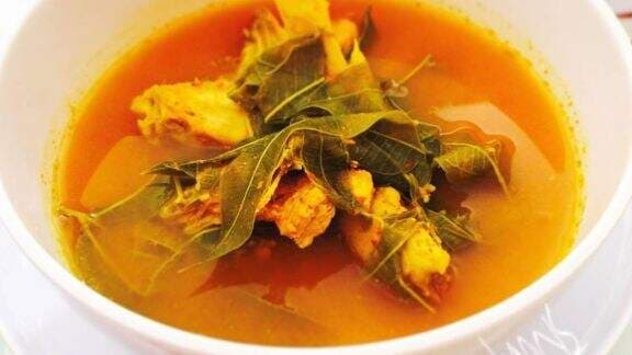 Resep Ayam Lempah Kuning Daun Kedondong, Bumbunya Mantul, Mudah Buatnya Resep Ayam Lempah Kuning Daun Kedondong, Bumbunya Mantul, Mudah Buatnya