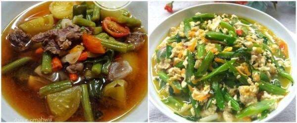 13 Resep olahan buncis kuah tanpa santan, sederhana dan lezat 13 Resep olahan buncis kuah tanpa santan, sederhana dan lezat