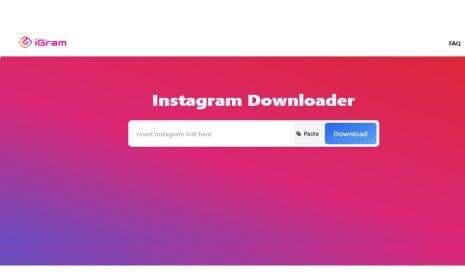 iGram: Download Video Story, Foto, IGTV, dan Reels dari Instagram