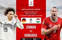 Link Live Streaming Jerman vs Hungaria di UEFA Nations League