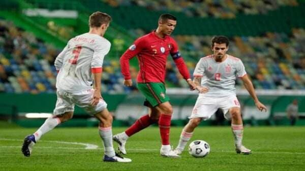 Link Live Streaming UEFA Nations League: Portugal vs Spanyol