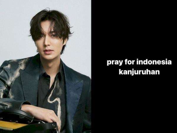 Lee Min Ho Sampaikan Duka Cita Tragedi Kanjuruhan: Pray For Indonesia! Lee Min Ho Sampaikan Duka Cita Tragedi Kanjuruhan: Pray For Indonesia!