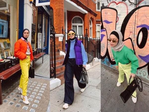 Bermodalkan Kreativitas, Ini Gaya dan Outfit &#39;Bongkar Pasang&#39; ala Tantri Namirah Saat di London!